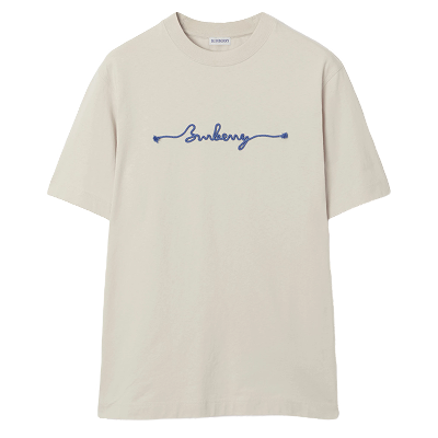 Knot Logo Cotton T-shirt